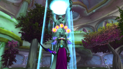 Night Elf Mage from World of Warcraft