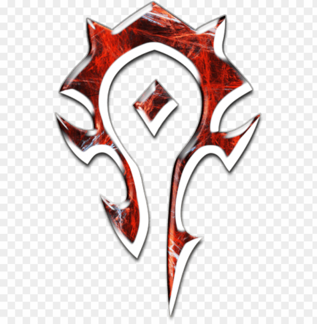 World of Warcraft Horde logo.